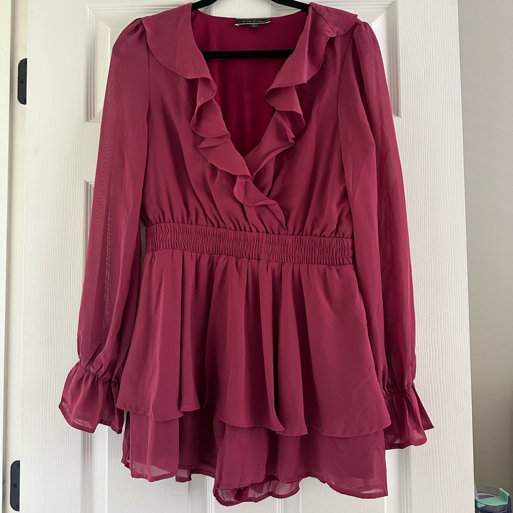 Shop the Row Frilly Romper